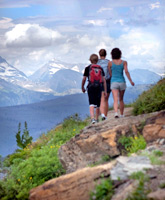 Glacier Family trips